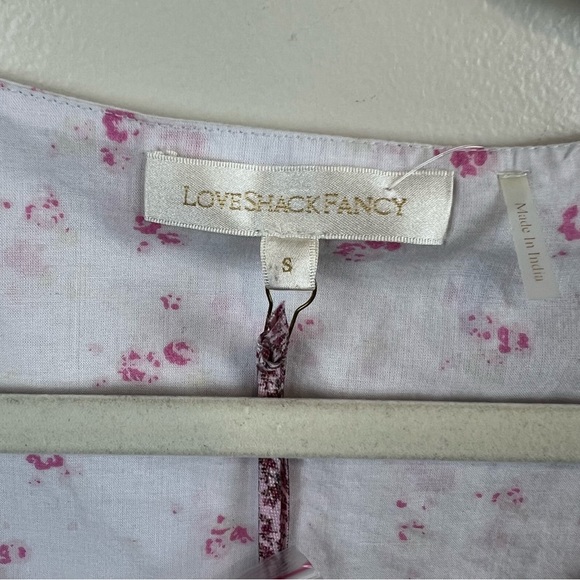 New LoveShackFancy Cora Mini Dress - Picture 5 of 16